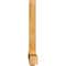 Ekena Millwork Eugene Rough Sawn Timber Gable Bracket, Western Red Cedar, 60"W x 35"H x 4"D x 4"F, 14/12 Pitch GBW060X35X0404EUG00RWR - alternate 3